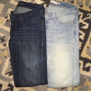 2 pairs of Levi Demi Curve Jeans